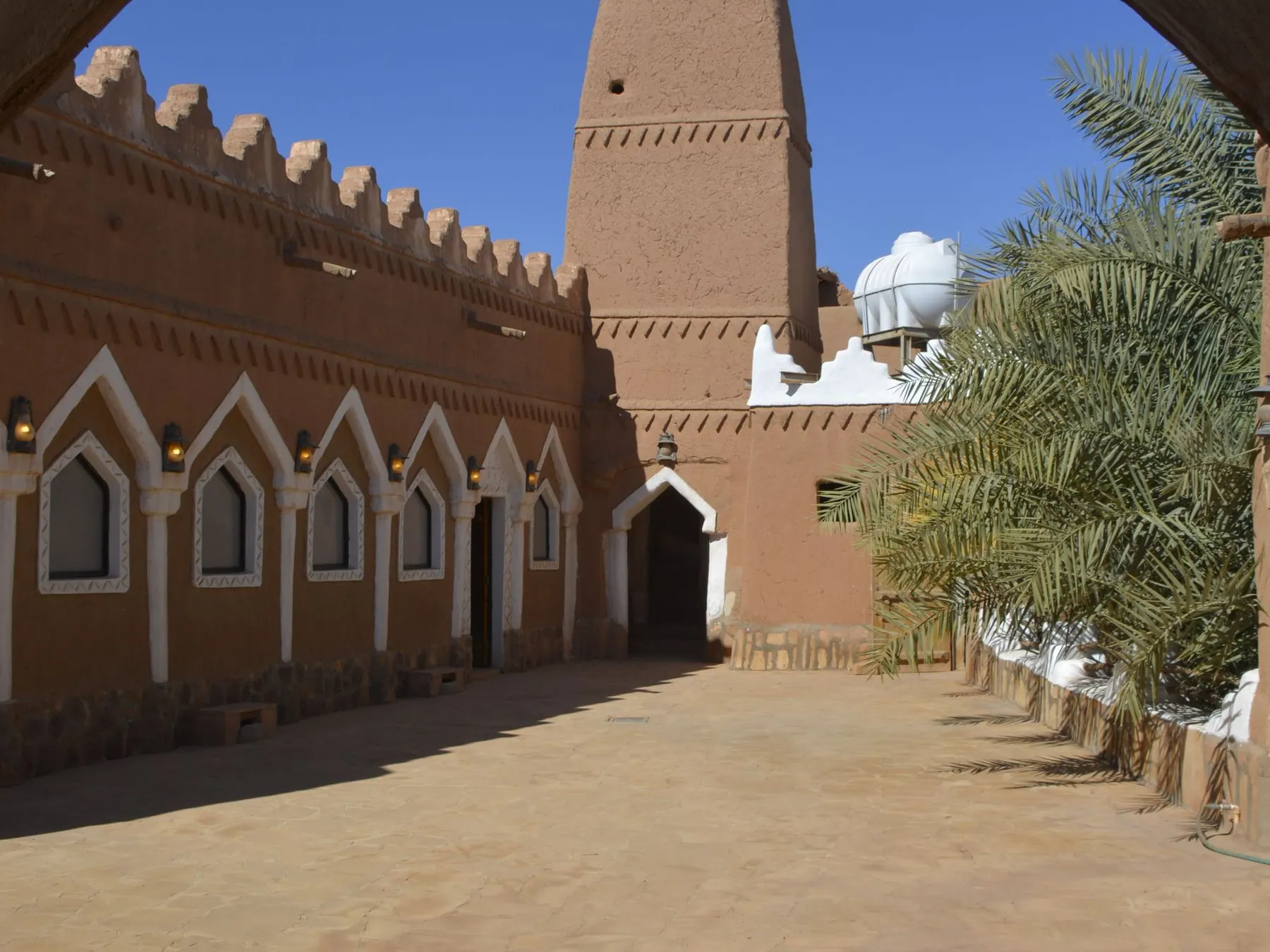 Traditional architecture in Ushaiqer Heritage Village